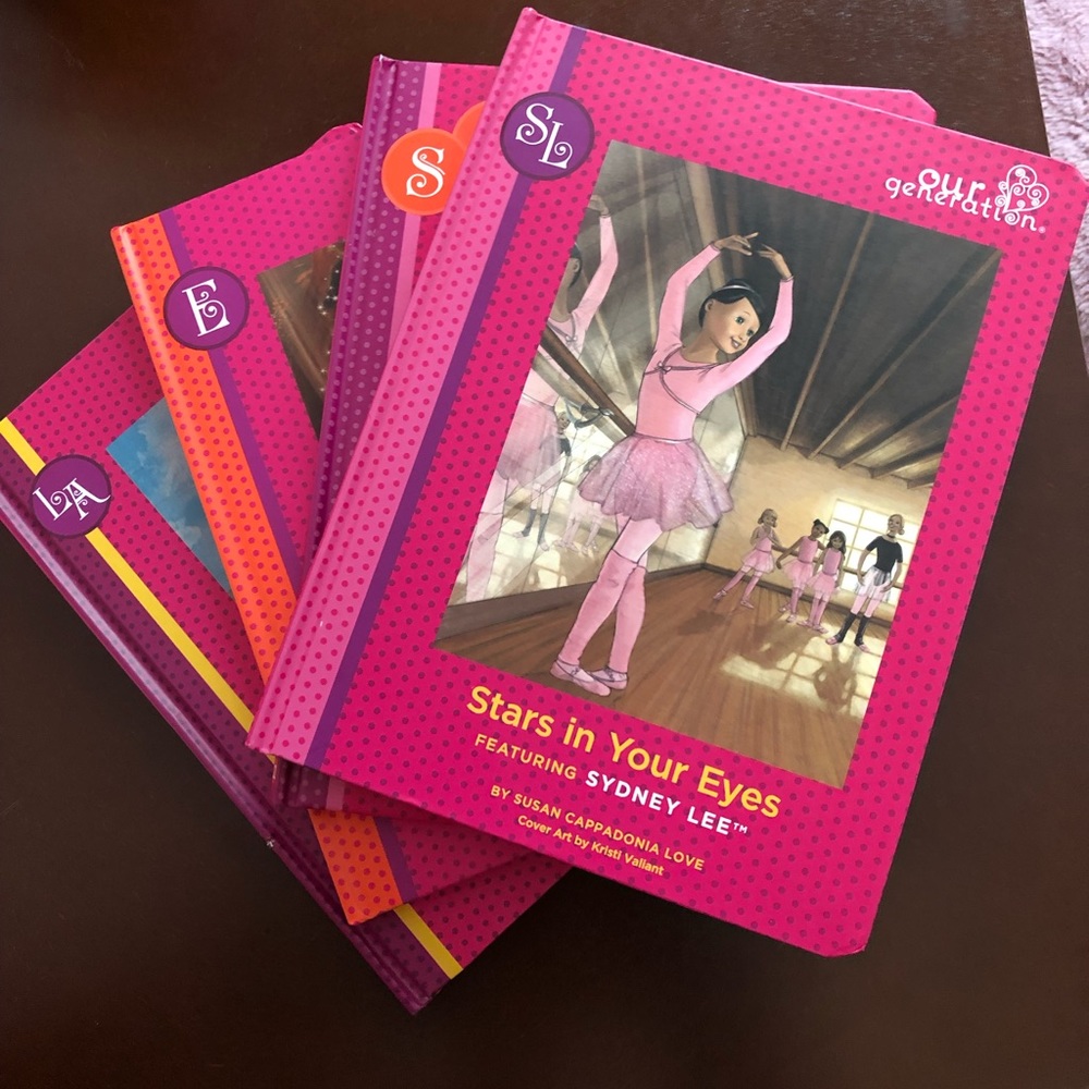 Our Generation & Wellie Wishers Books Set of 5